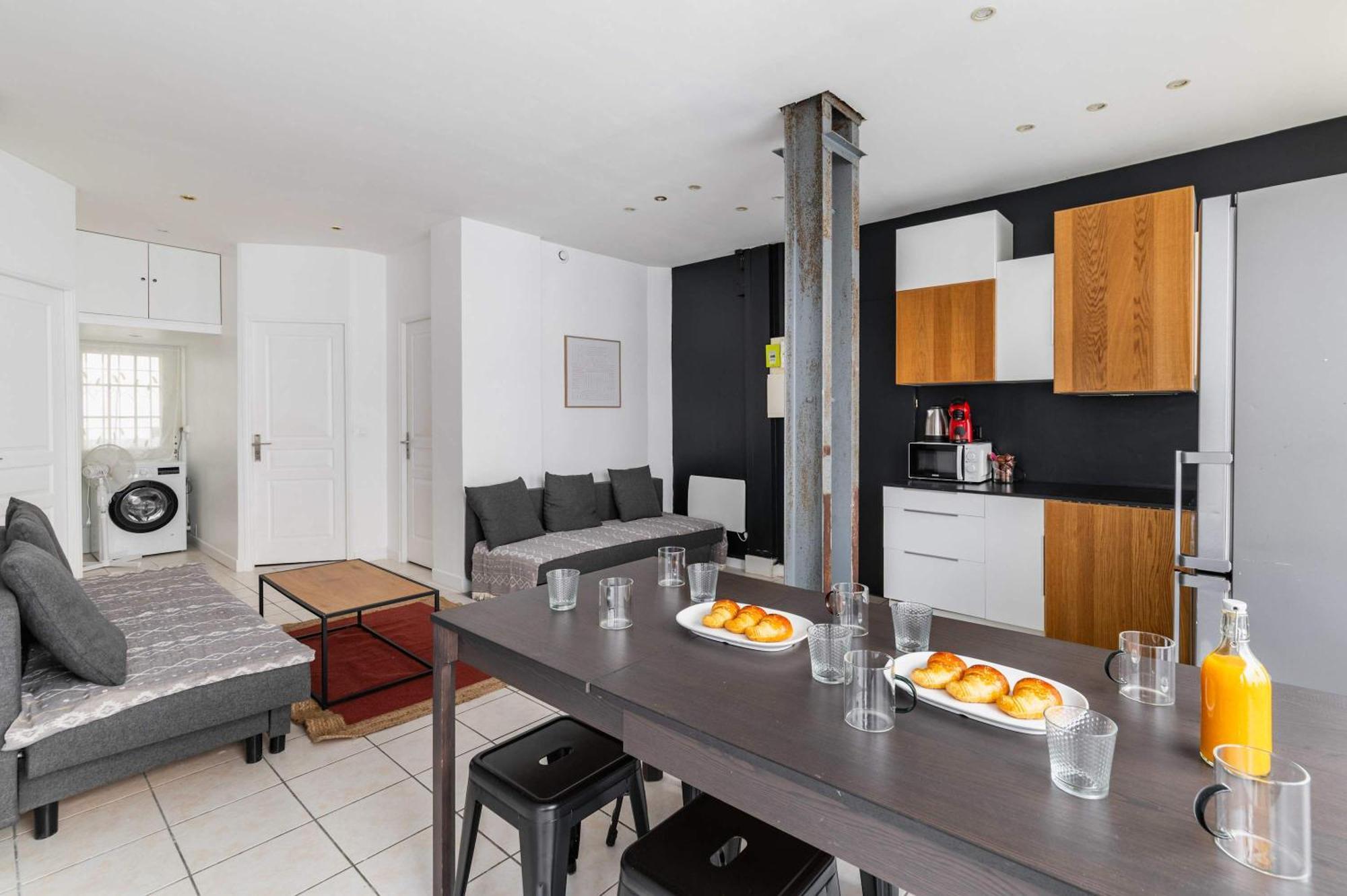 Appartamento Familial Proche Des Commerces - 8p - Flat-guest Parigi